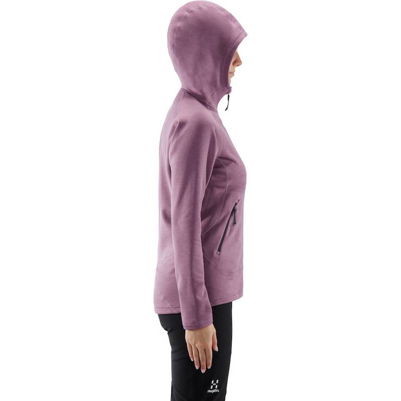 Haglöfs Heron Hood Fleecejacke Damen