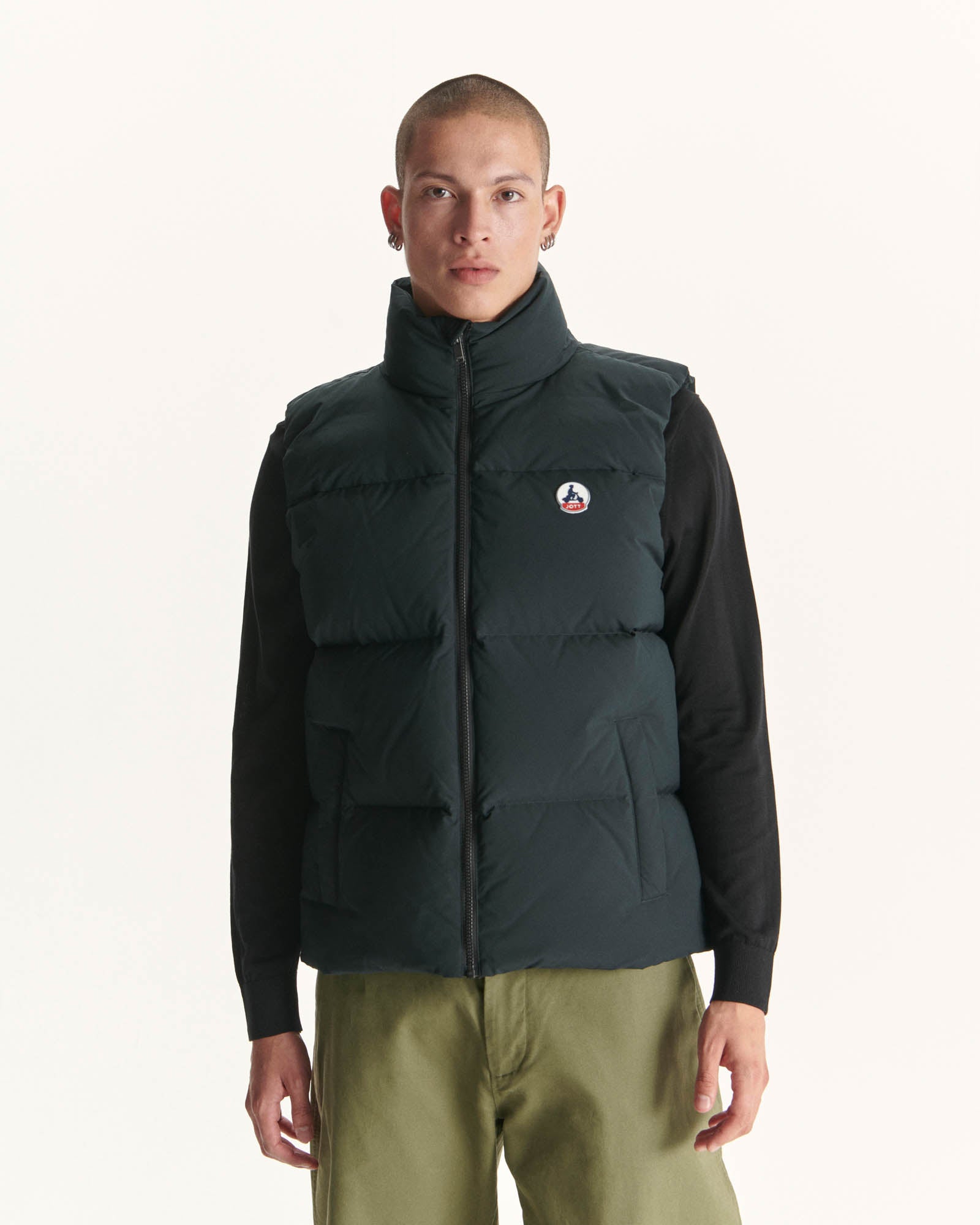 Doudoune bicolore Grand Froid Noir Sakai