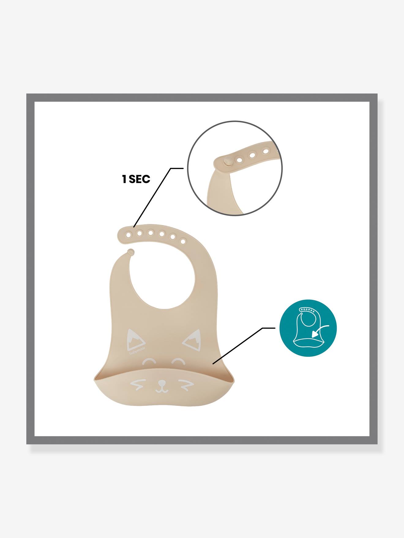 Kit repas silicone BABYMOOV First’Isy beige (renard)