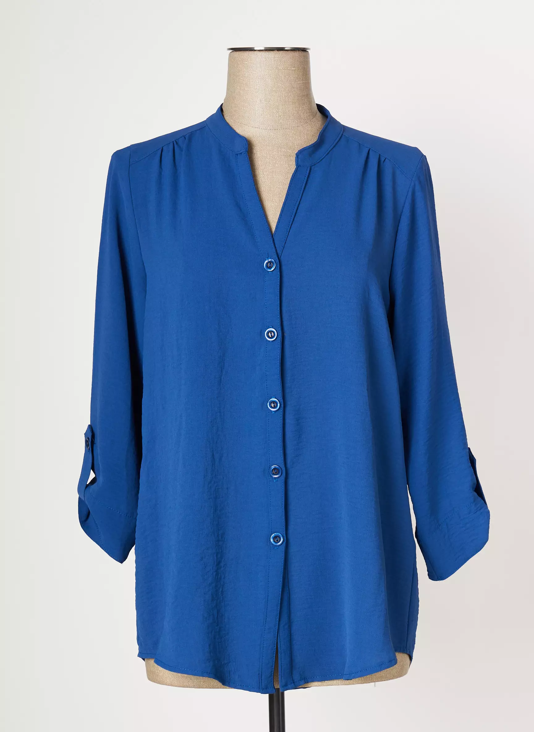 Multiples Chemisiers Femme couleur bleu