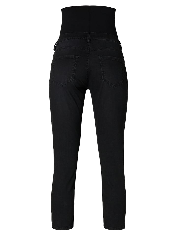 Noppies Slim Umstandsjeans Mila 7/8 in Black Dark Wash günstig kaufen