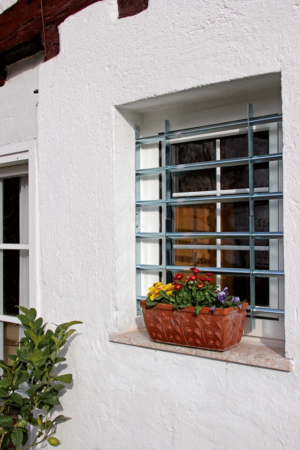 GAH Alberts Fenstergitter Secorino Basic 500 - 650 x 450 mm