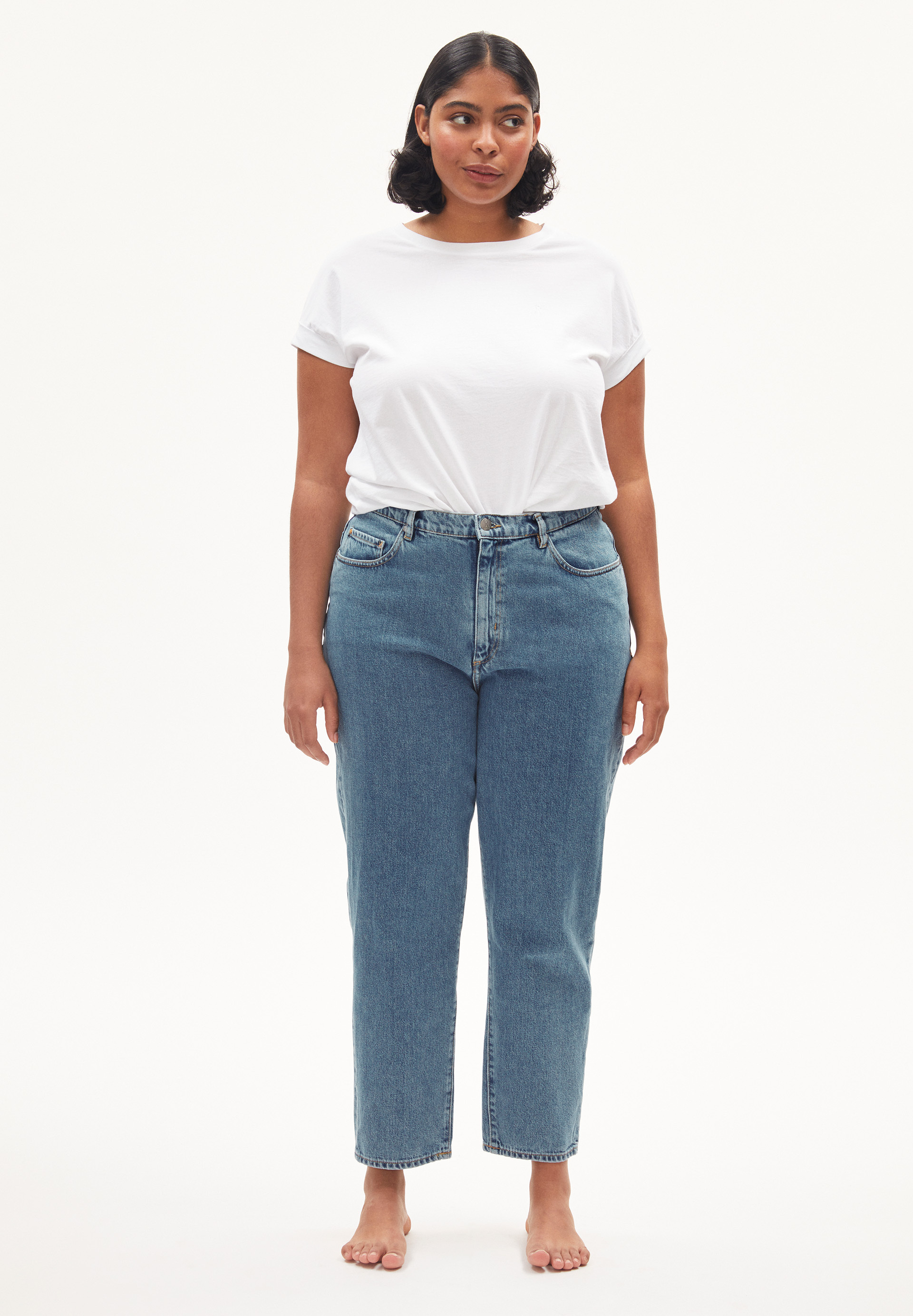 Mom Fit aus Bio-Baumwolle