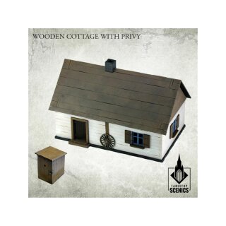 Poland 1939 Wooden Cottage with Privy