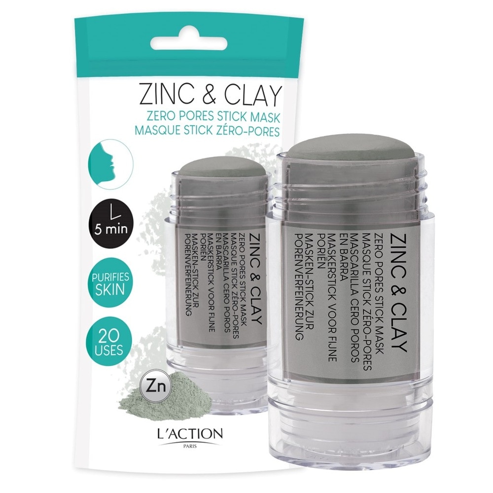 L'Action Paris Masque stick zéro-pores Masque