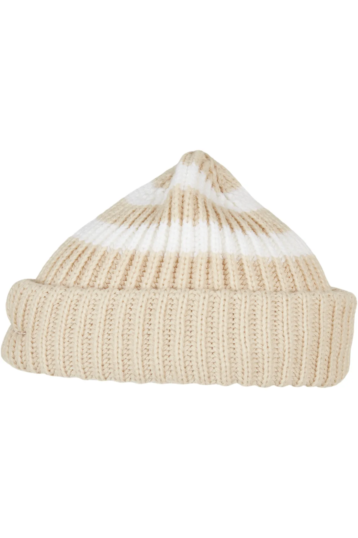 KARL KANI  Accessoires KA214-052-1 Signature Fine Rib Fisherman Beanie creme/weiß