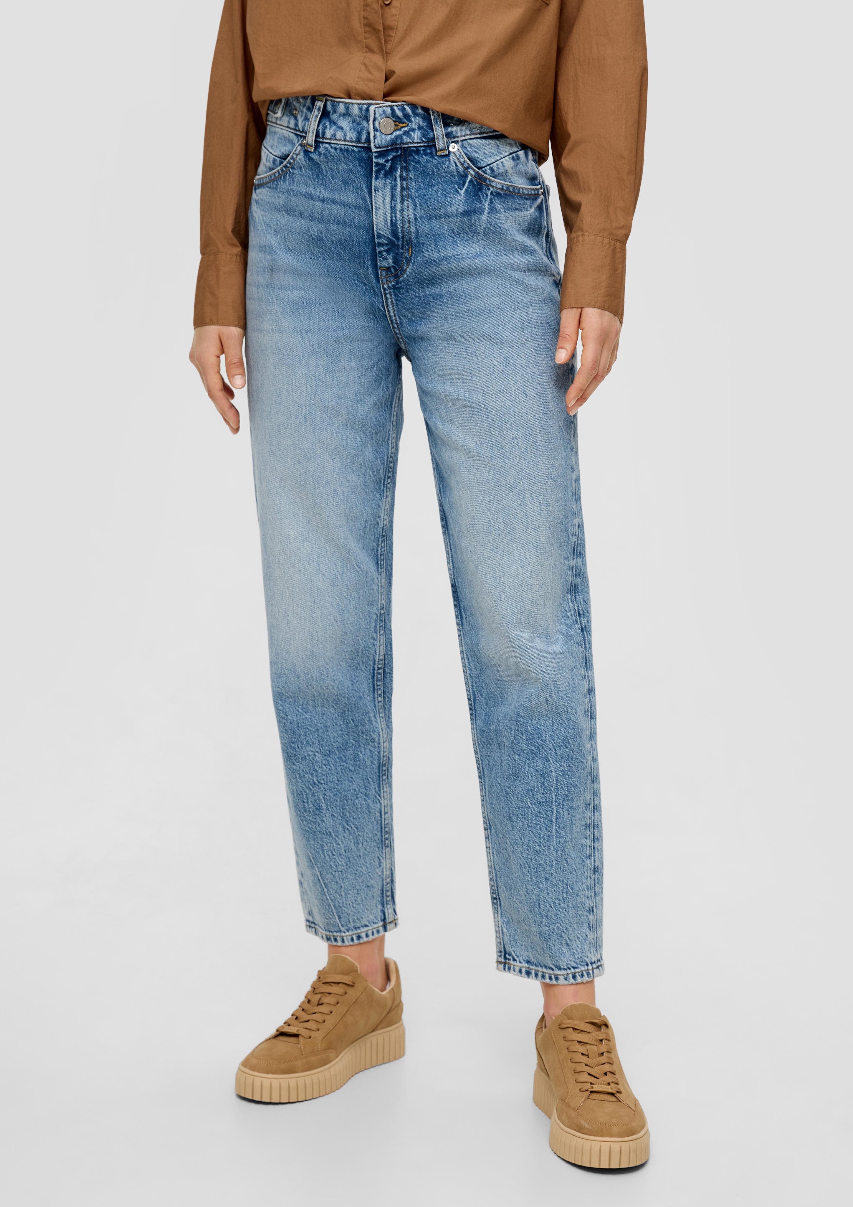 Ankle Jeans / Regular Fit / High Rise  / Druckknopfriegel  2135882-55Z4