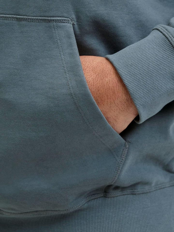 JACK & JONES PLUS Kapuzenpullover in Stormy Weather günstig kaufen