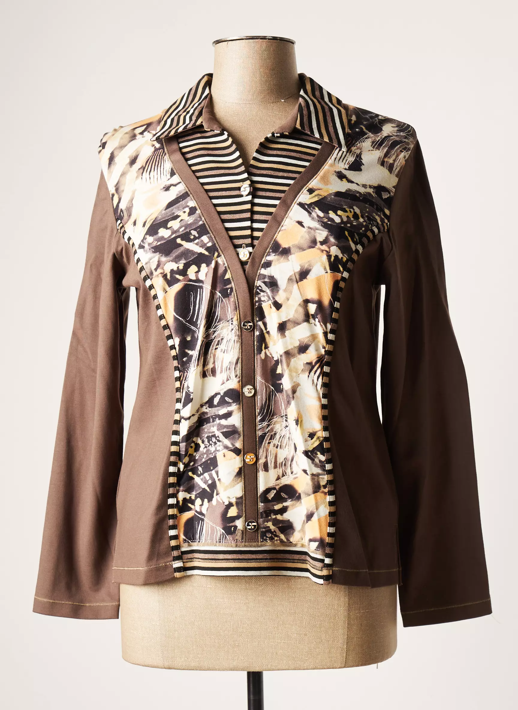 France Rivoire Tops Femme couleur marron