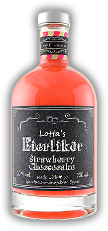 Lotta's Eierlikör Strawberry Cheesecake Lotta's Eierlikör Strawberry Cheesecake  0,7	 Liter - Vol 20%