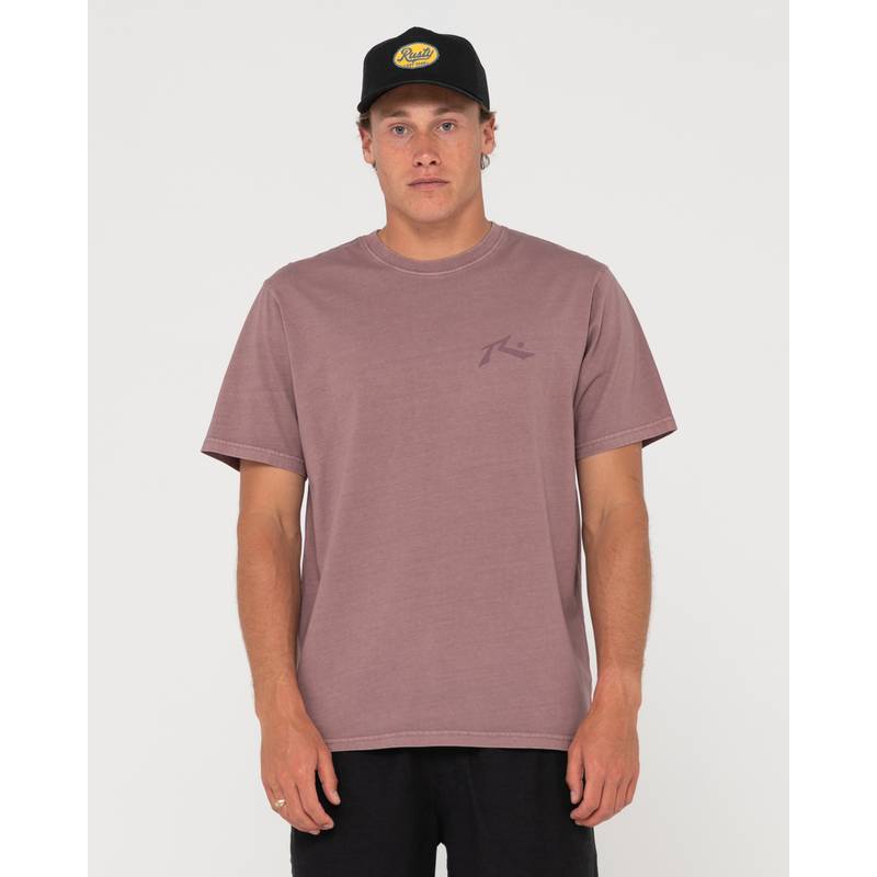 RUSTY COMP WASH SHORT SLEEVE TEE T-Shirt Herren