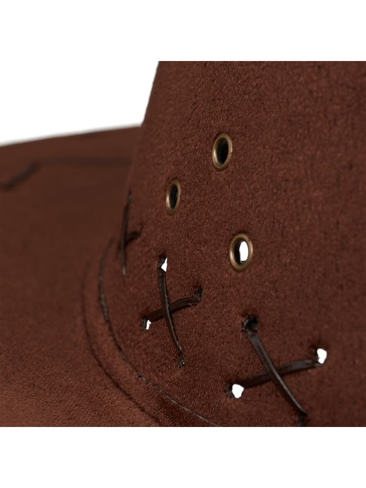 relaxdays 2x Cowboyhut in Dunkelbraun günstig kaufen onesize