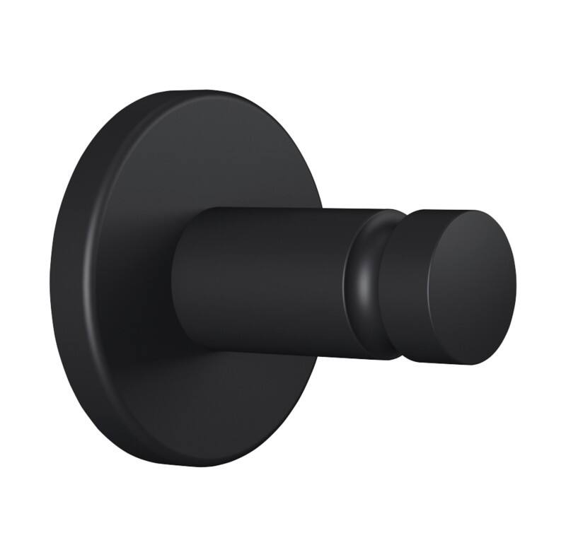 tesa Moon Handtuchhaken Schwarz 6,5 (B) x 8 (T) x 8,5 (H) cm