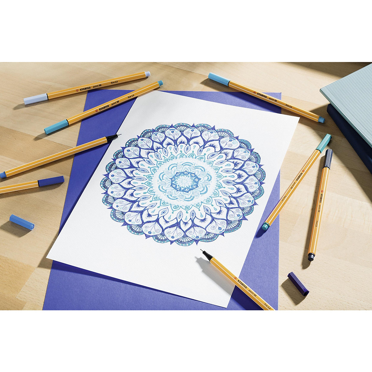 Fineliner point 88, 10 Farben