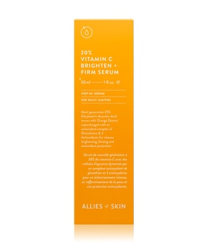 ALLIES OF SKIN 20% Vitamin C Brighten + Firm Serum Gesichtsserum 30 ml
