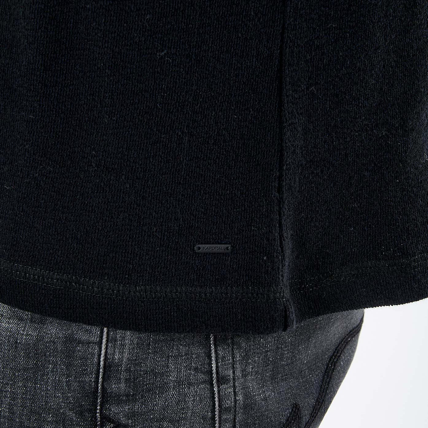 TINS   T-shirt noir homme 100% coton