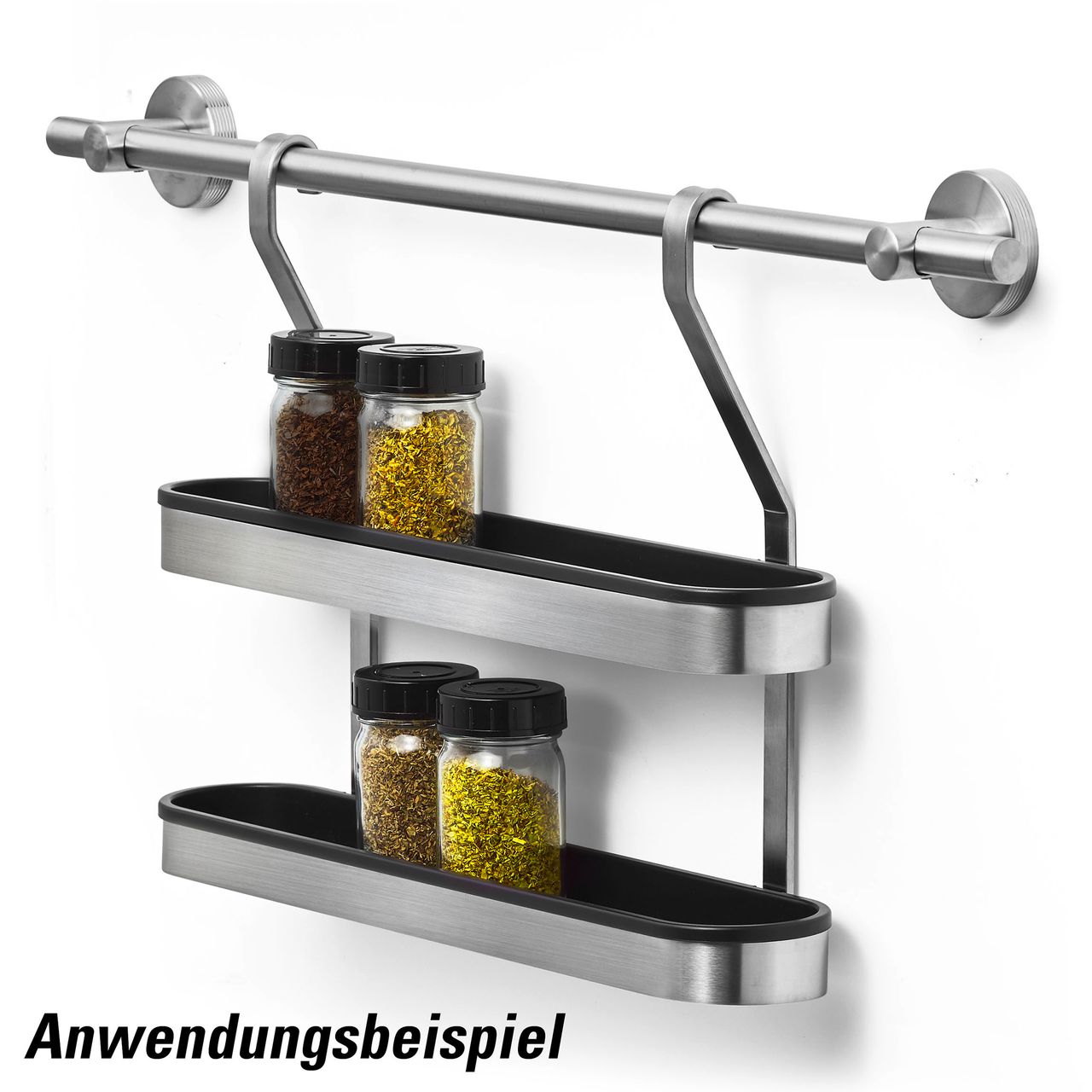 Weles AMARE Gewürzregal aus Edelstahl, geeignet für Reling