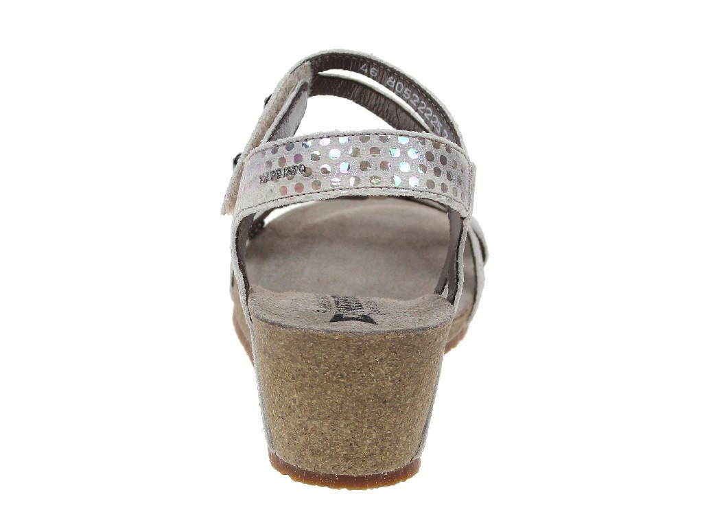 MEPHISTO Keilsandalen beige