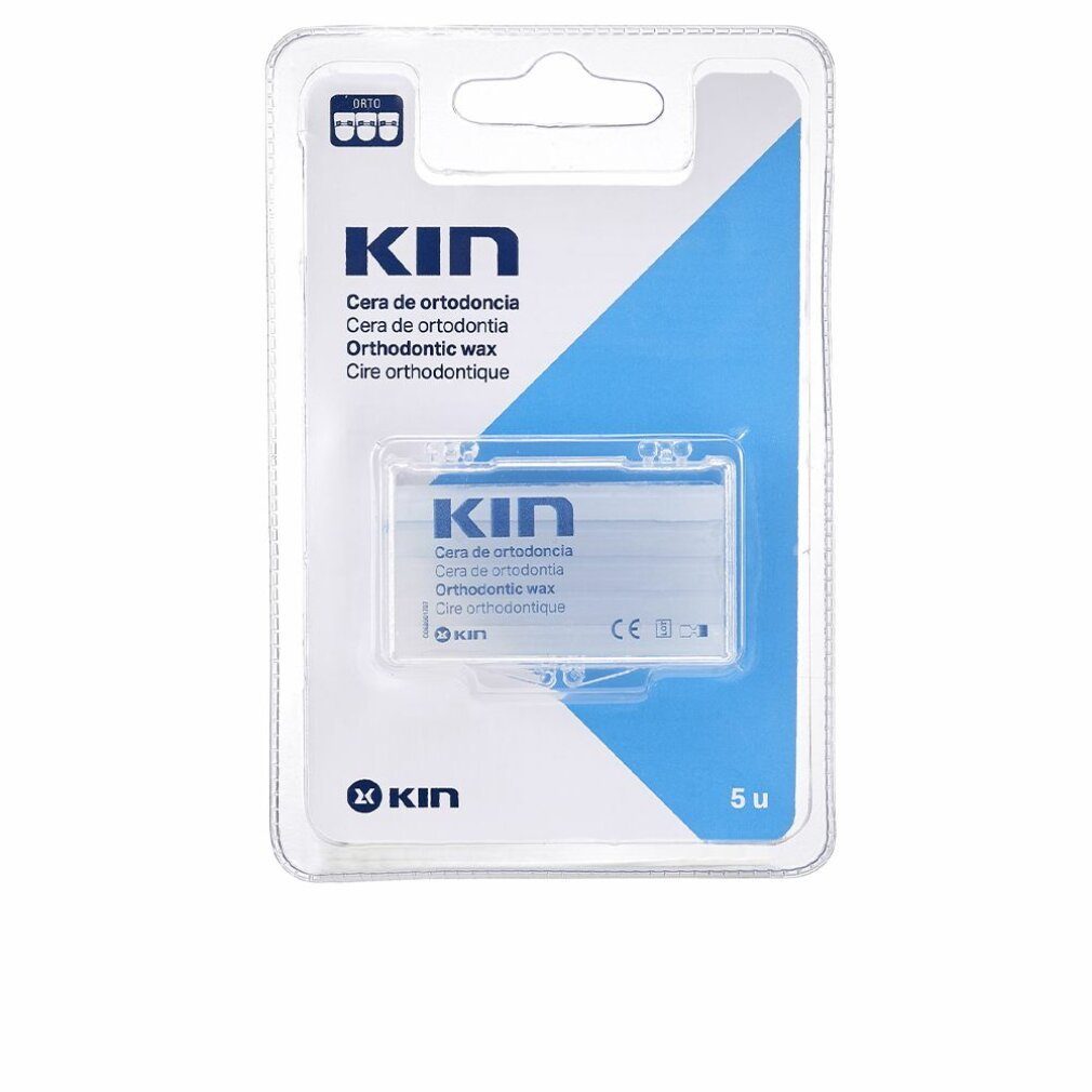 Kin Zahnseide Kin Cera De Ortodoncia Normal 5 Barras, (Packung)