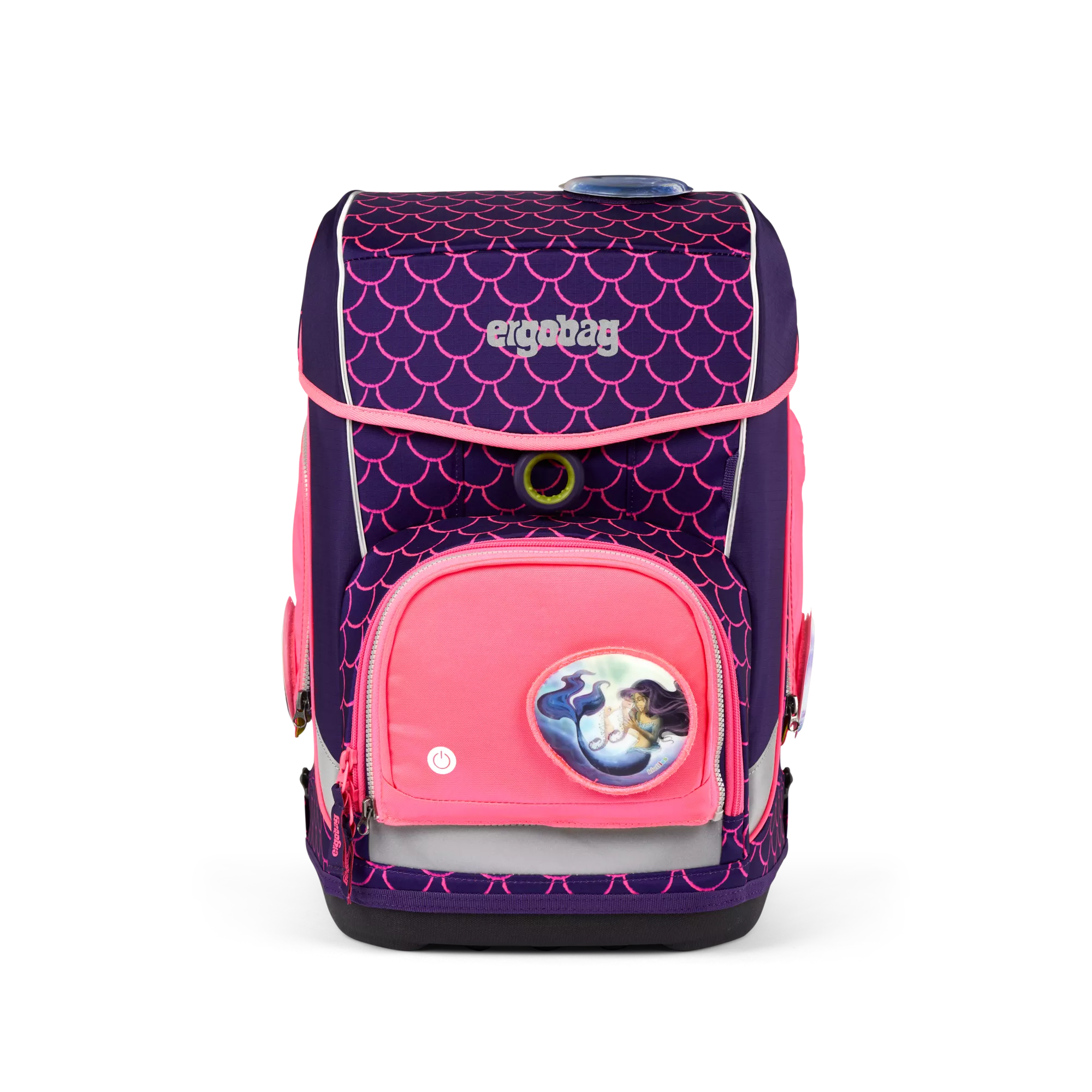 ergobag Fluo LED Zip Set Pink
