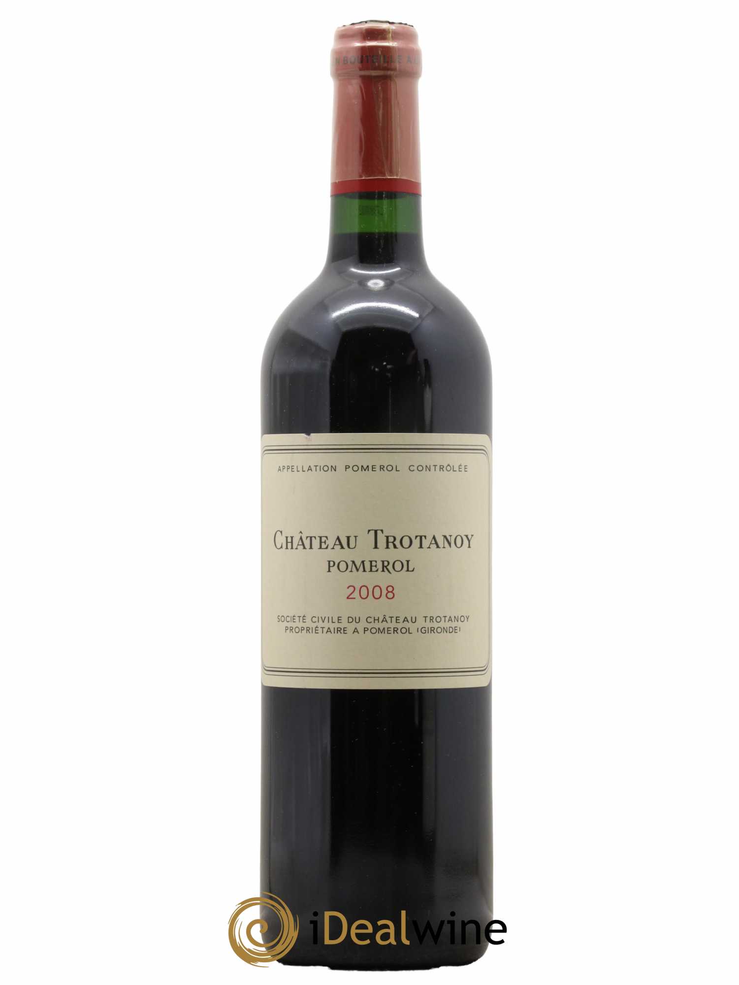 Château Trotanoy  2008 - Lot de 1 Bouteille