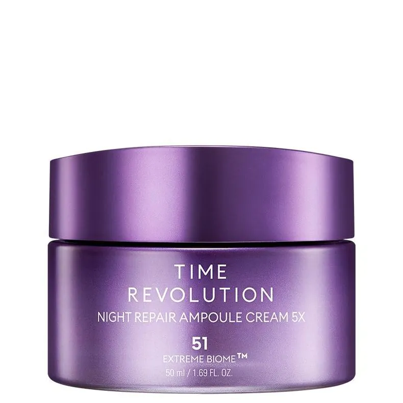 Missha Time Revolution noćna krema za obnavljanje u ampulama 5X
