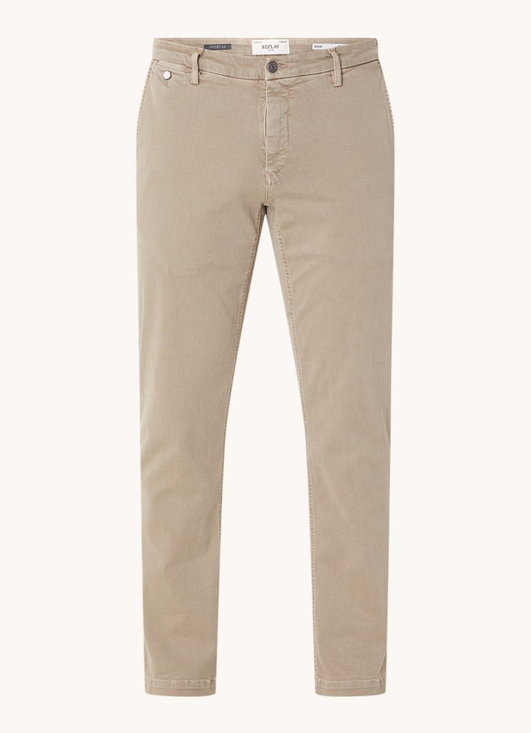 Replay Benni regular fit chino with side pockets