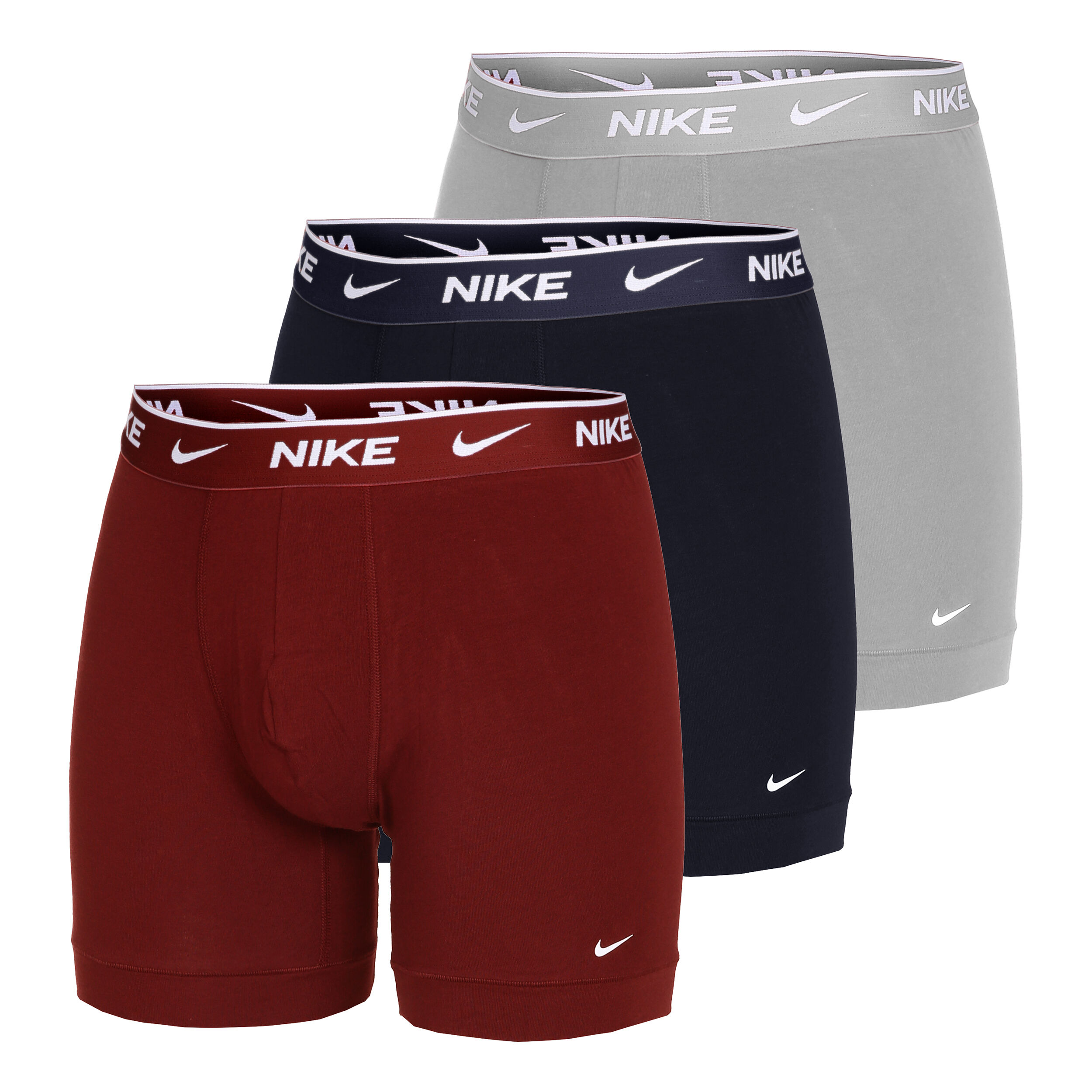 Everyday Cotton Stretch Brief Boxer Short 3er Pack Herren - Mehrfarbig