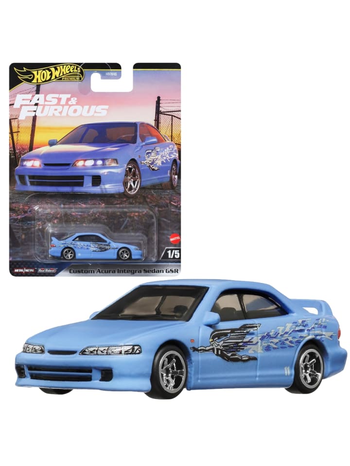 Hot Wheels Custom Acura Integra Sedan GSR JDJ13 | Hot Wheels Fahrzeug Fast & Furious günstig kaufen onesize
