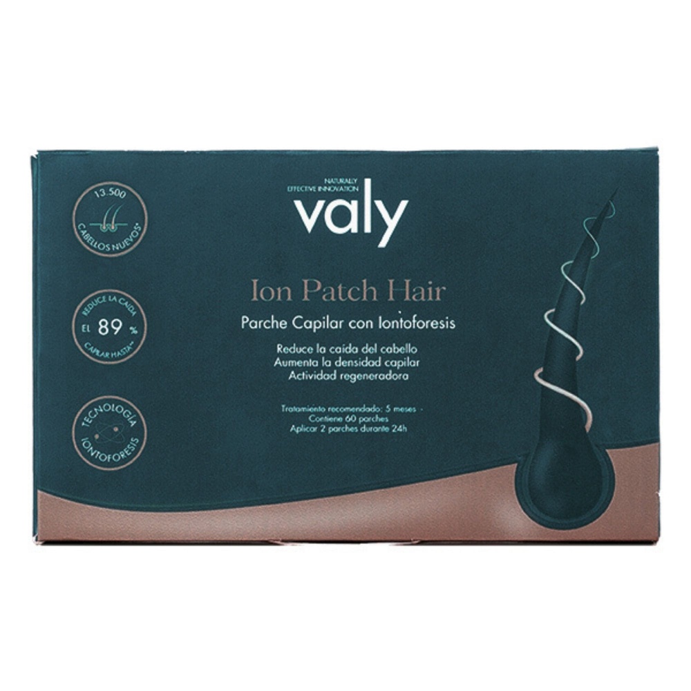 valy Ion Patch Hair (60 patches - 1 mois) Patch d'ionophorèse pour la perte de cheveux