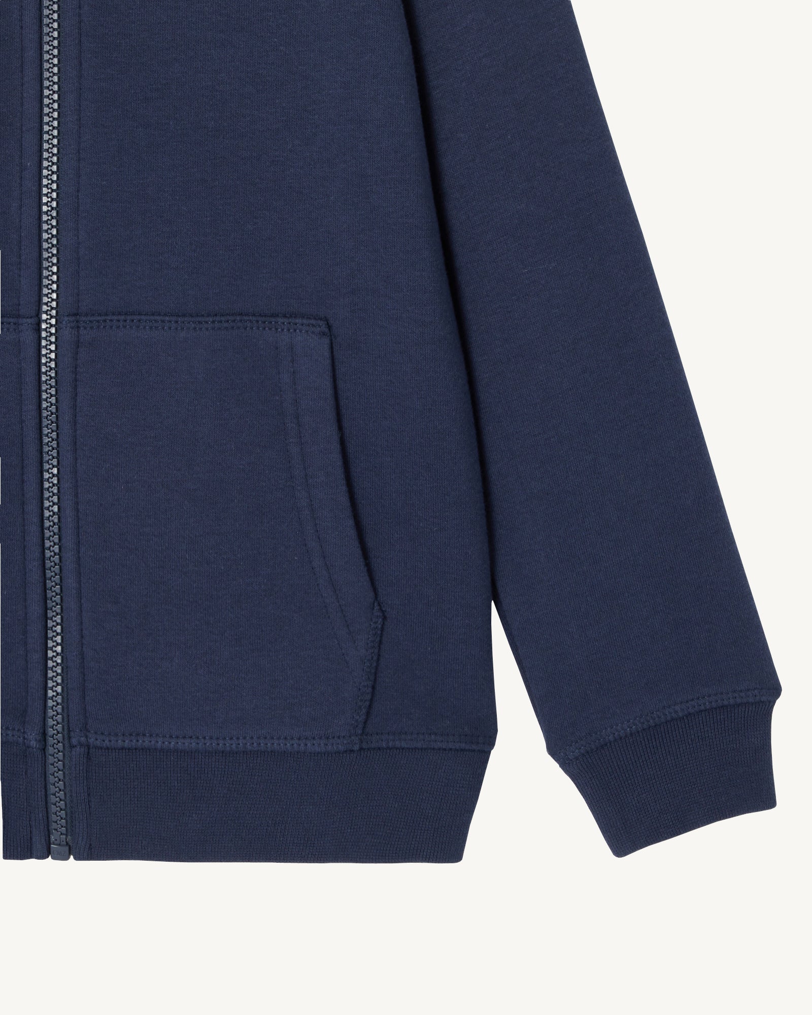 Sweat à capuche enfant en coton biologique Marine Tijuana