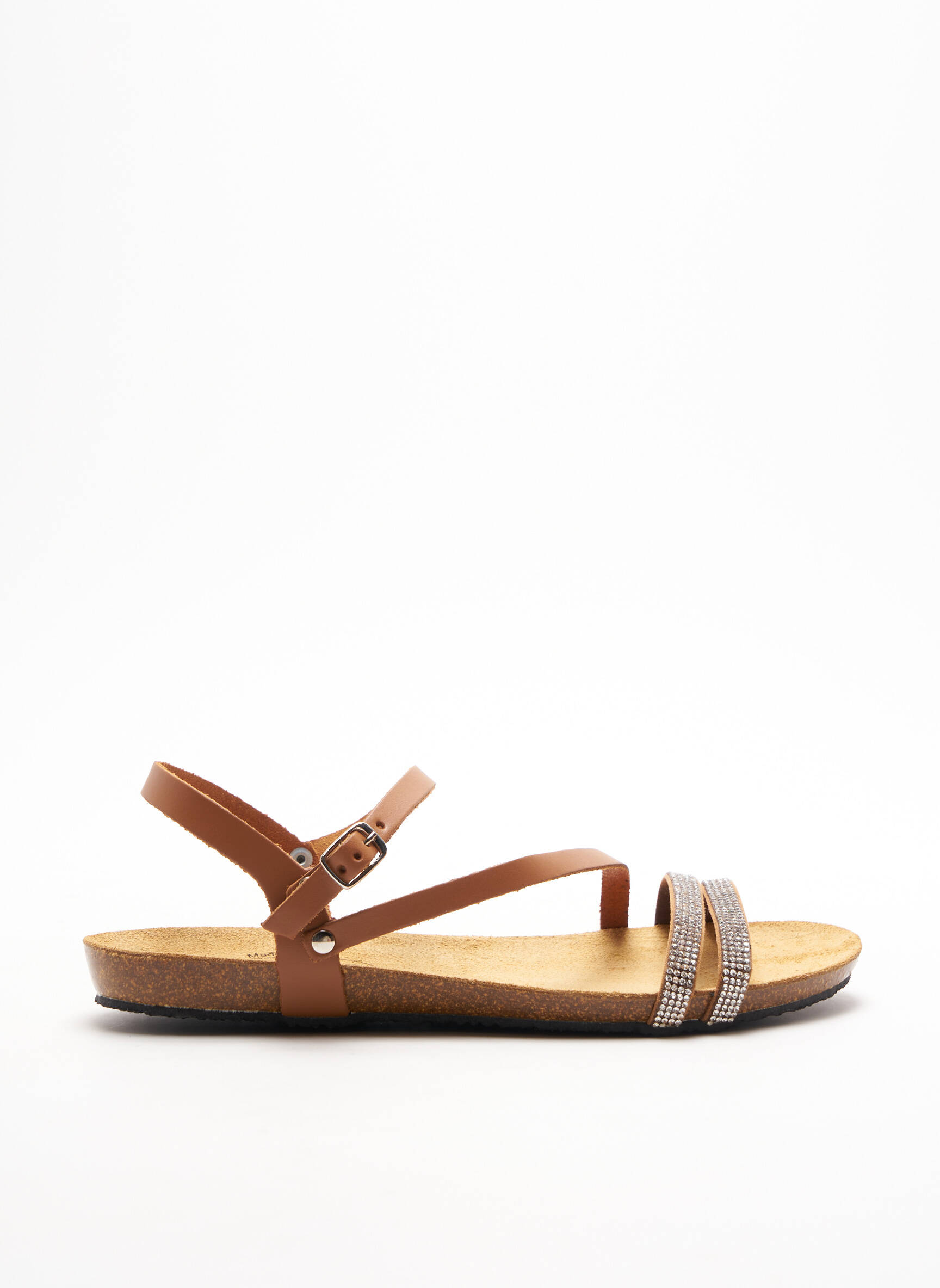 Plakton Sandales Nu Pieds Femme couleur marron