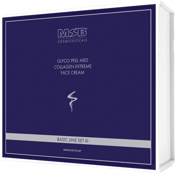 MSB Cosmeceuticals Basic Line Set III Gesichtspflegeset
