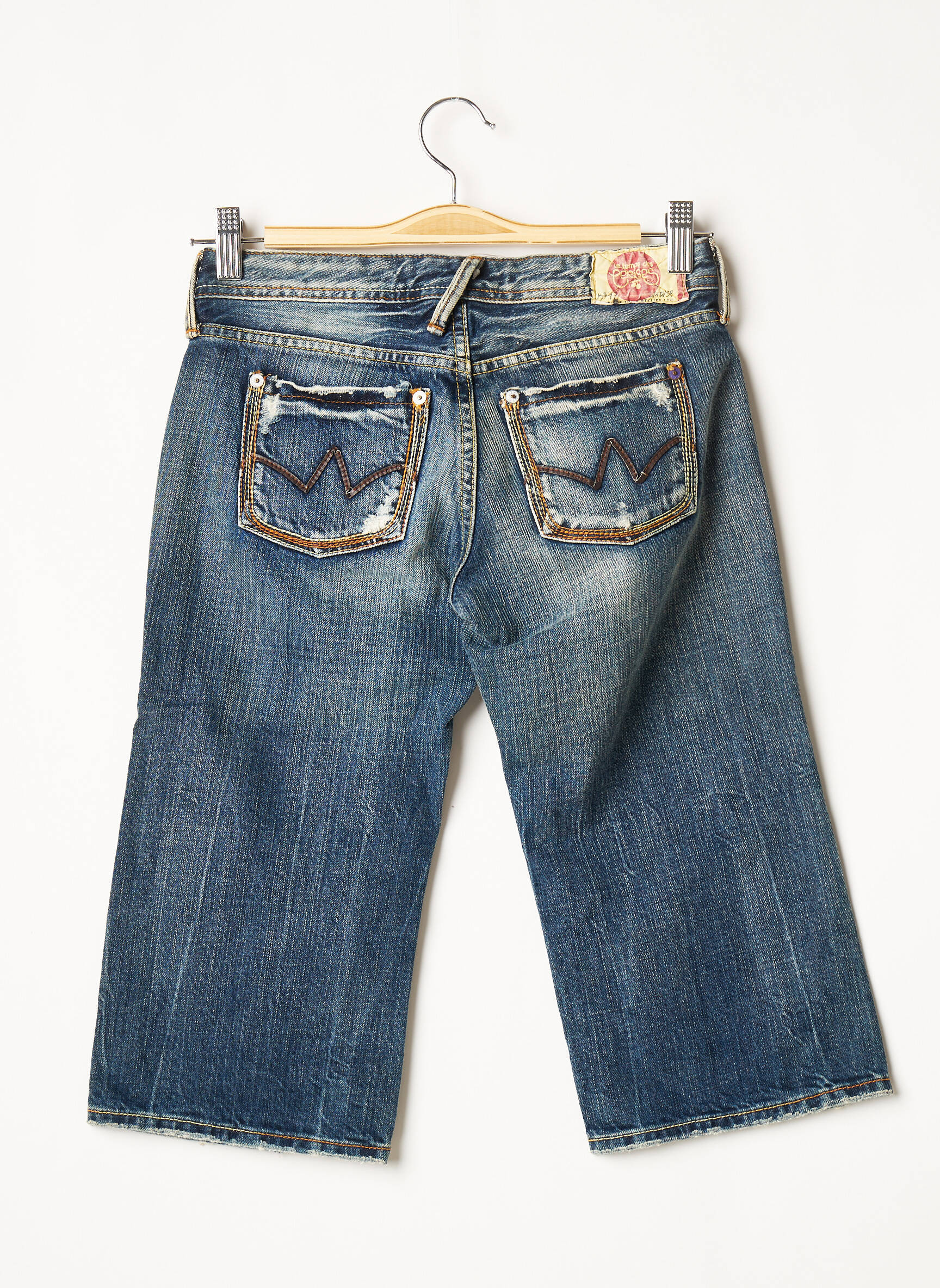 Le Temps Des Cerises Bermudas Femme couleur bleu