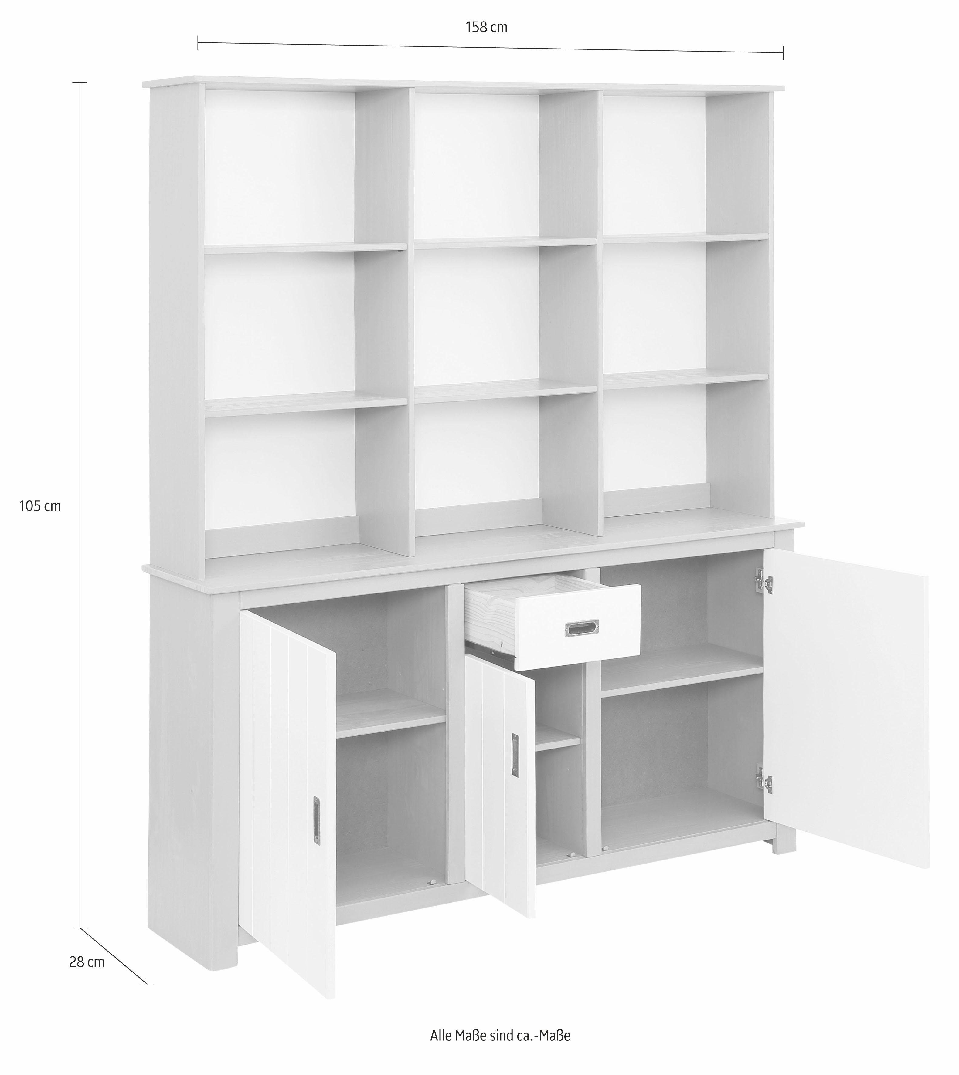 Home affaire Buffet Kampen Breite 158 cm