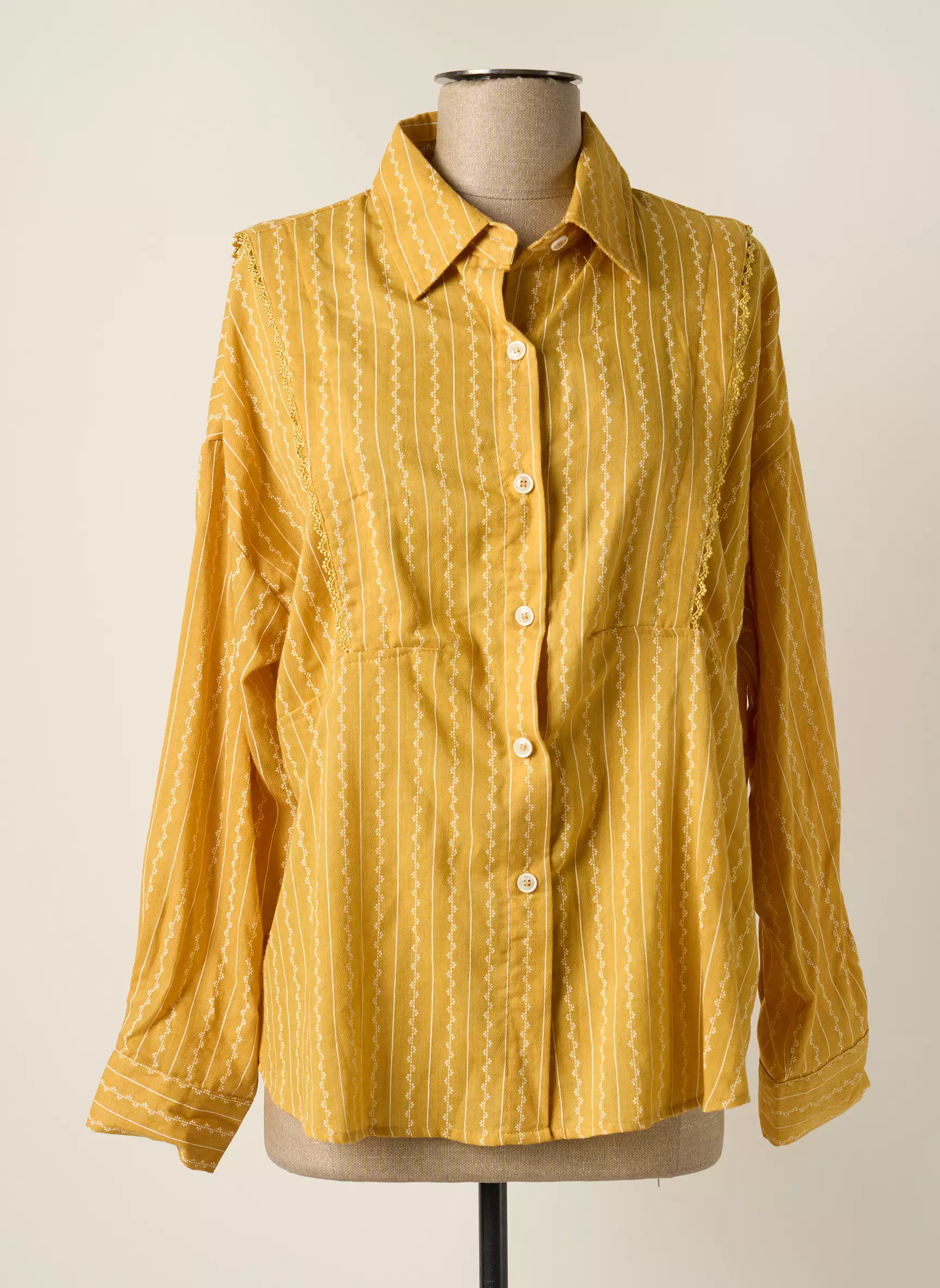 Wiya Chemisiers Femme couleur jaune