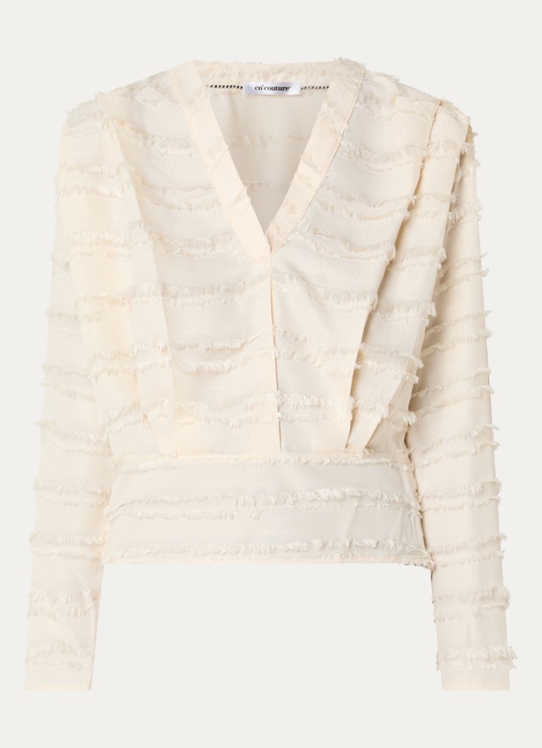 Co'Couture Belinda tunic with fringes