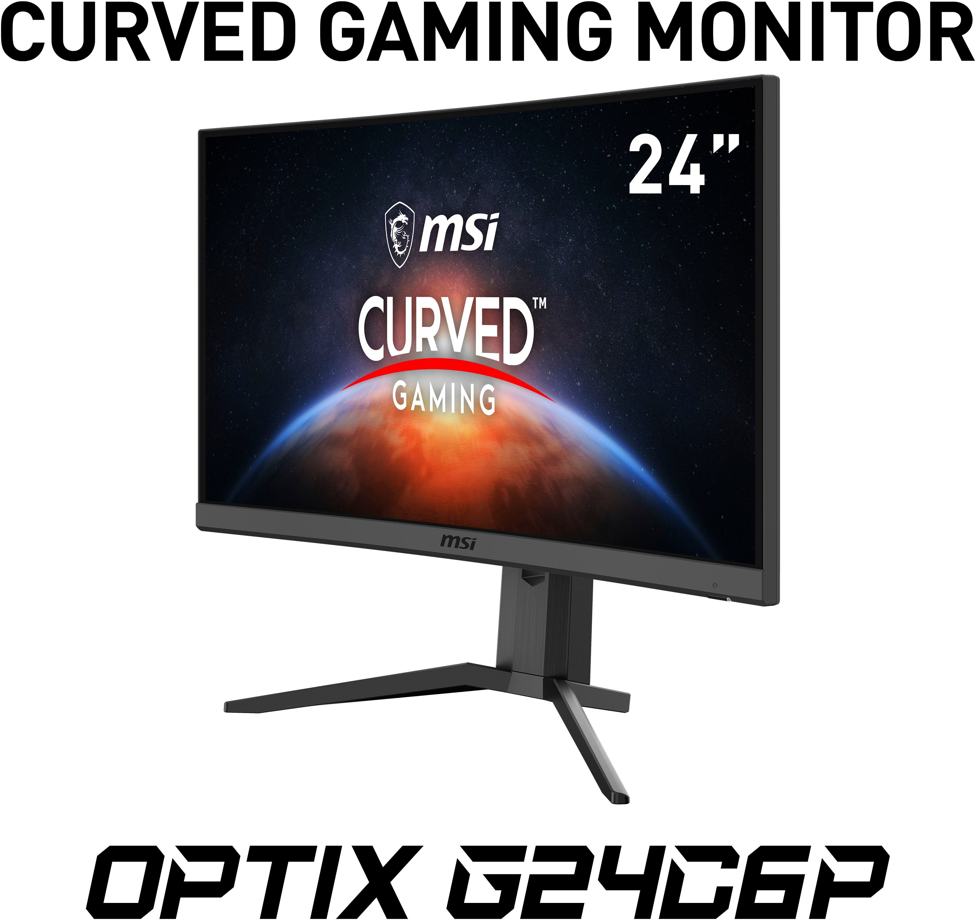 MSI Optix G24C6P Curved-Gaming-LED-Monitor (60 cm/24 