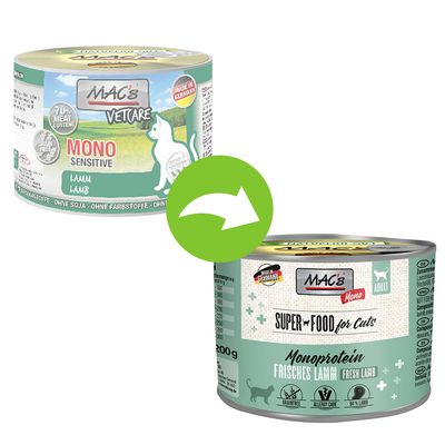 Sparpaket MAC´s Cat Mono Sensitive 12 x 200 g