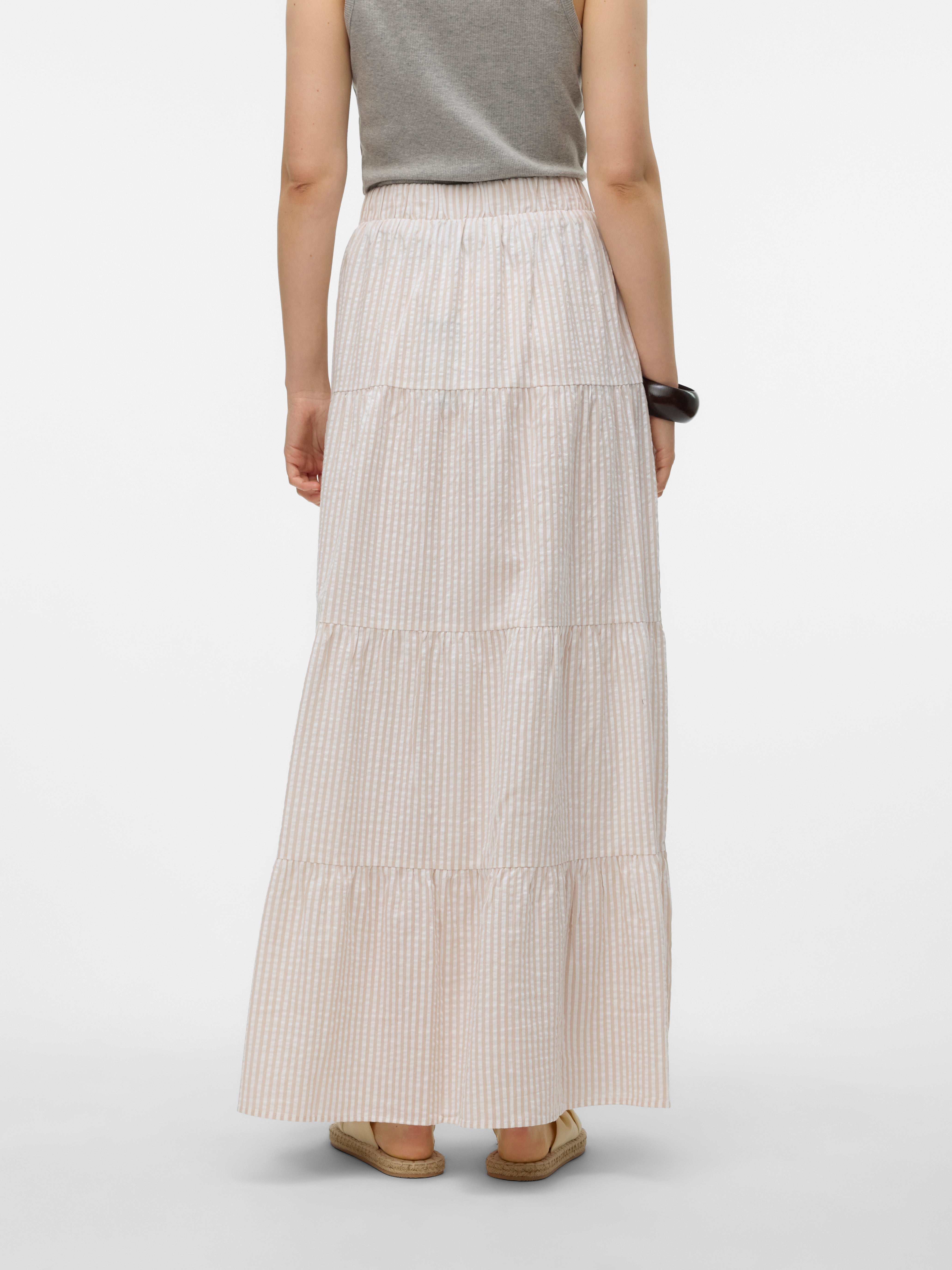 VMMOLLY Hohe Taille Langer Rock