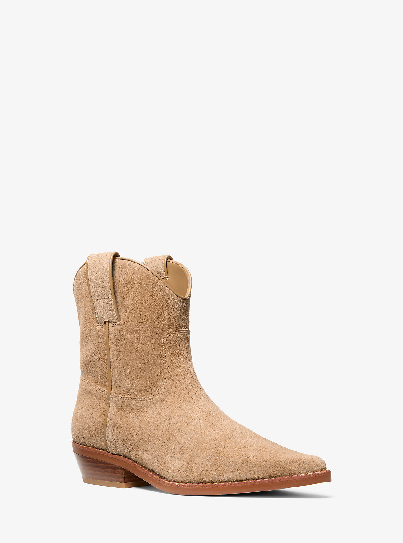 Noemie Leather Boot - HUSK
