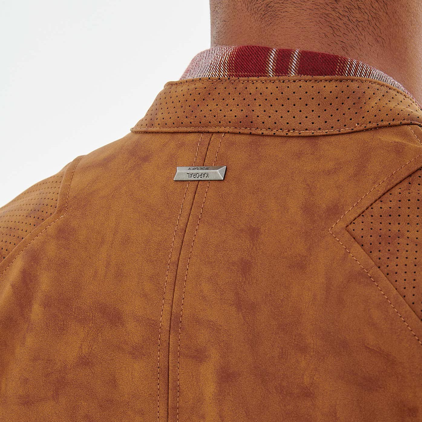 VIRAK  Blouson camel homme