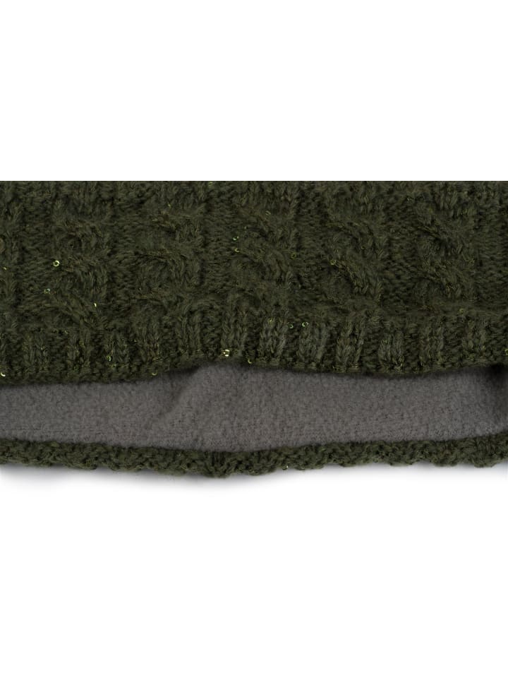 styleBREAKER Strick Stirnband in Oliv günstig kaufen onesize