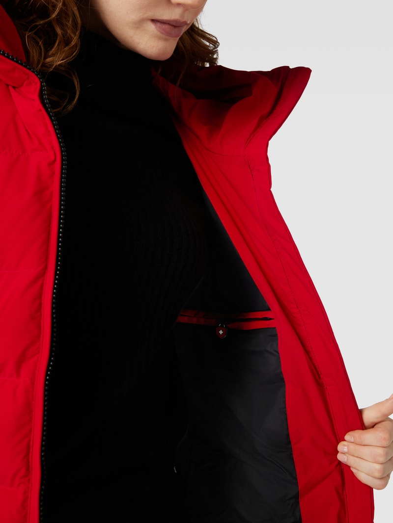 Funktionsjacke mit Kapuze Modell 'CORDOBA' in rot