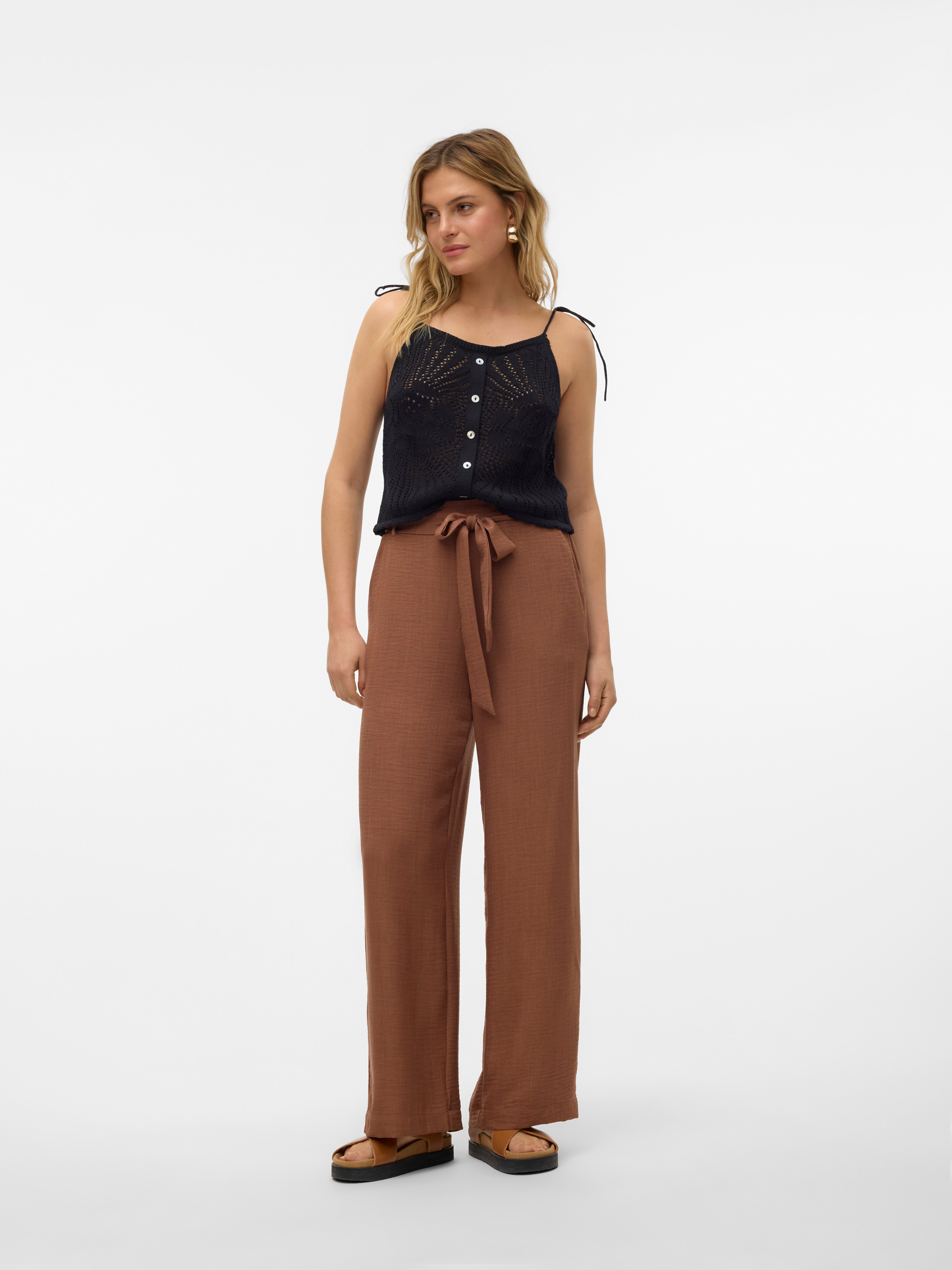 VMMELONY Hohe Taille Hose