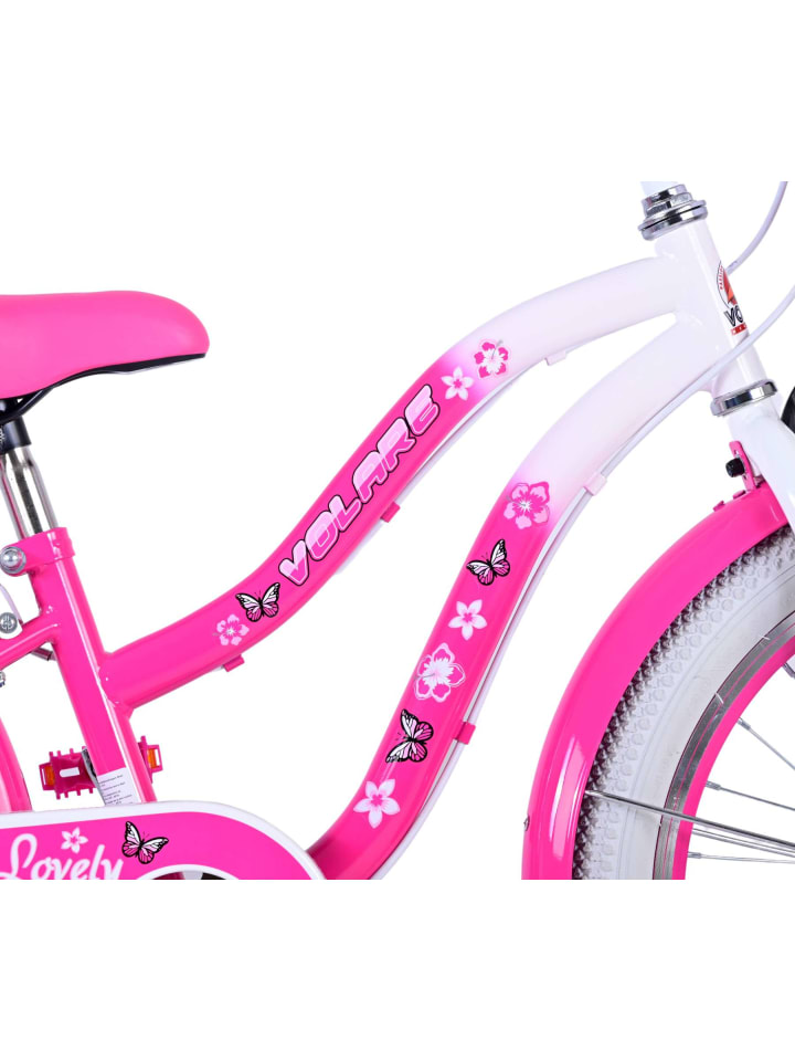 Volare Kinderfahrrad Lovely Fahrrad für Mädchen 20 Zoll Kinderrad in Rosa 6 Jahre günstig kaufen onesize