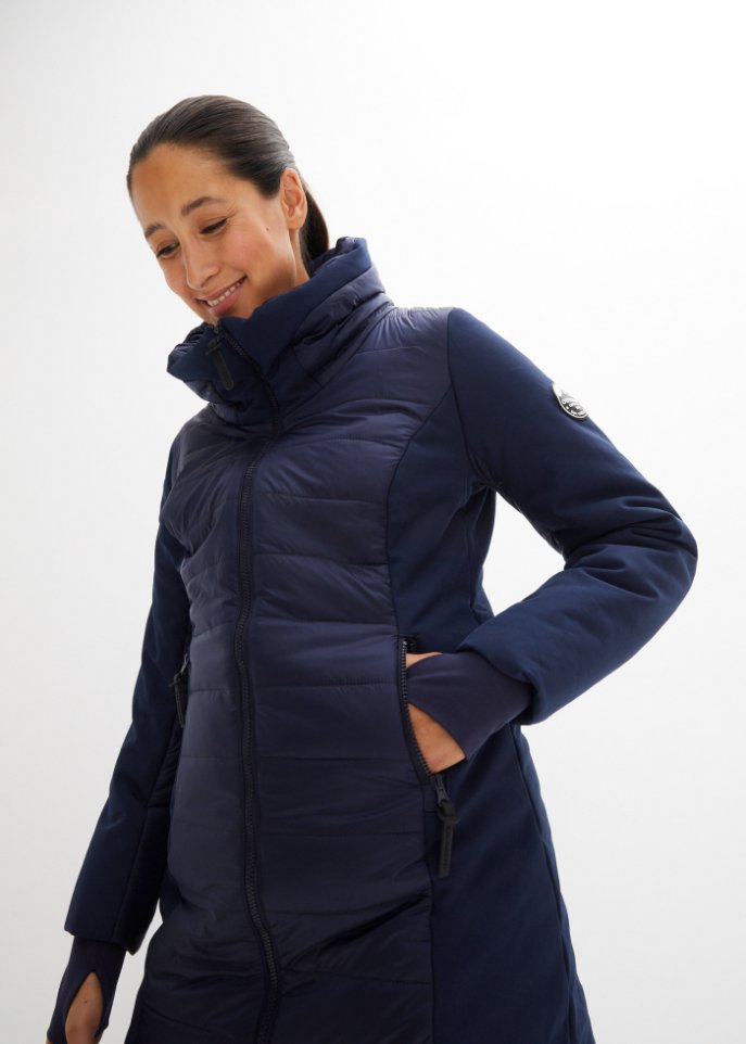 Wasserabweisende Outdoor Longjacke