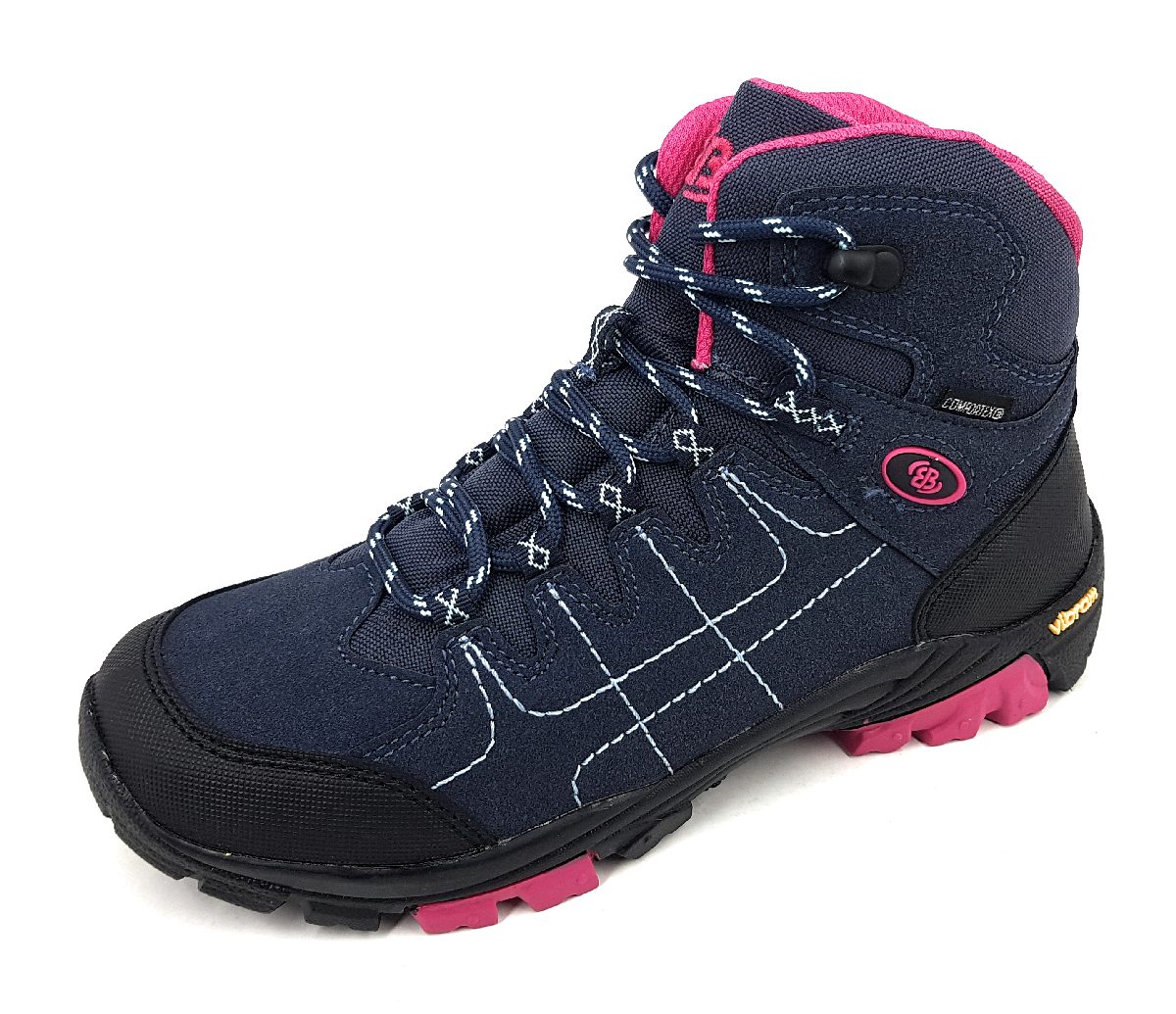 Brütting Mount Shasta Kids Hi 231110 Blau Marine/Pink/Türkis