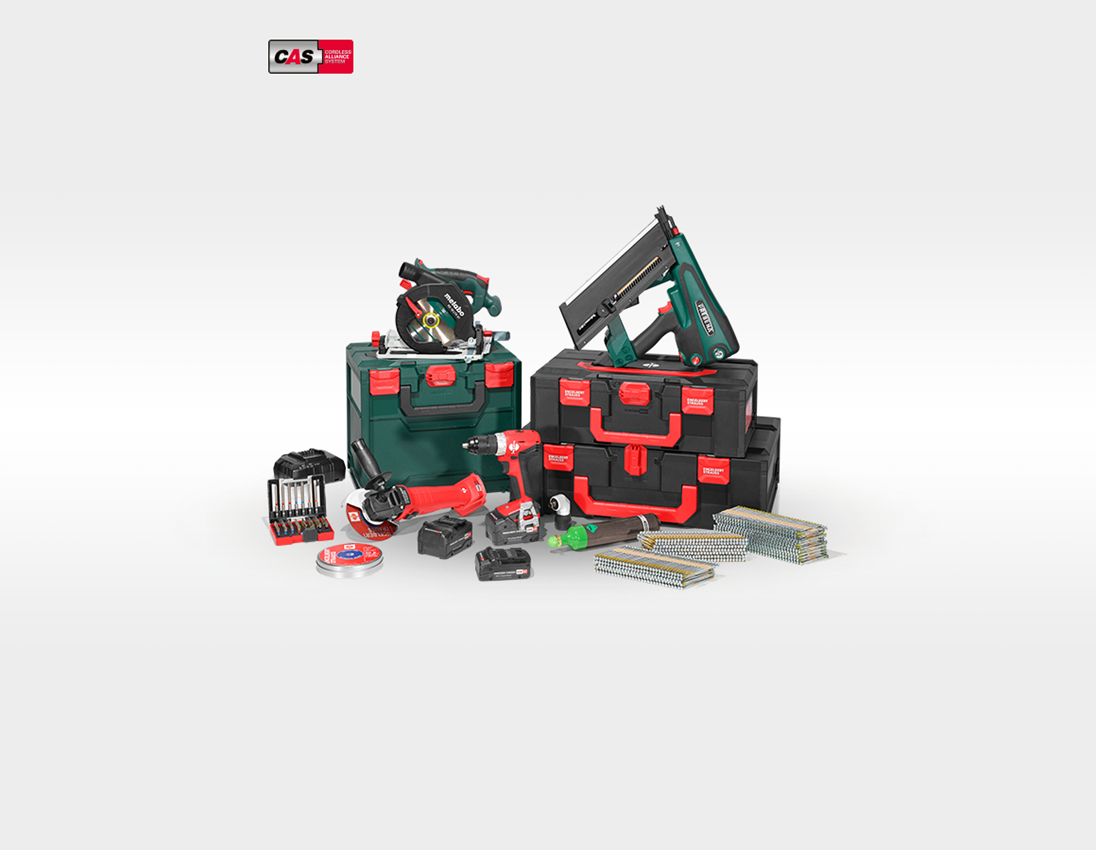 18,0 V Akku-Hybrid Nagler Aktions-Set