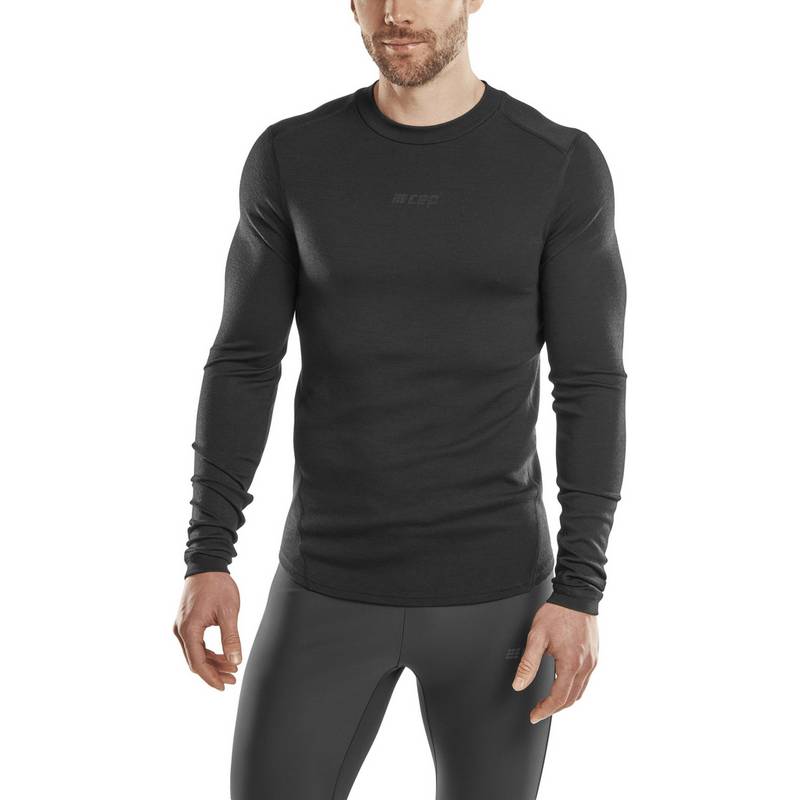CEP Merino Cold Weather Shirt Longsleeve Laufshirt Herren